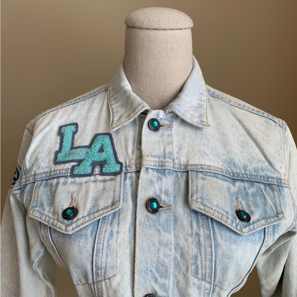 Vintage LA Gear original woman’s denim jacket size M